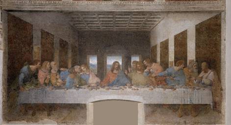 ultima cena di Leonardo da Vinci